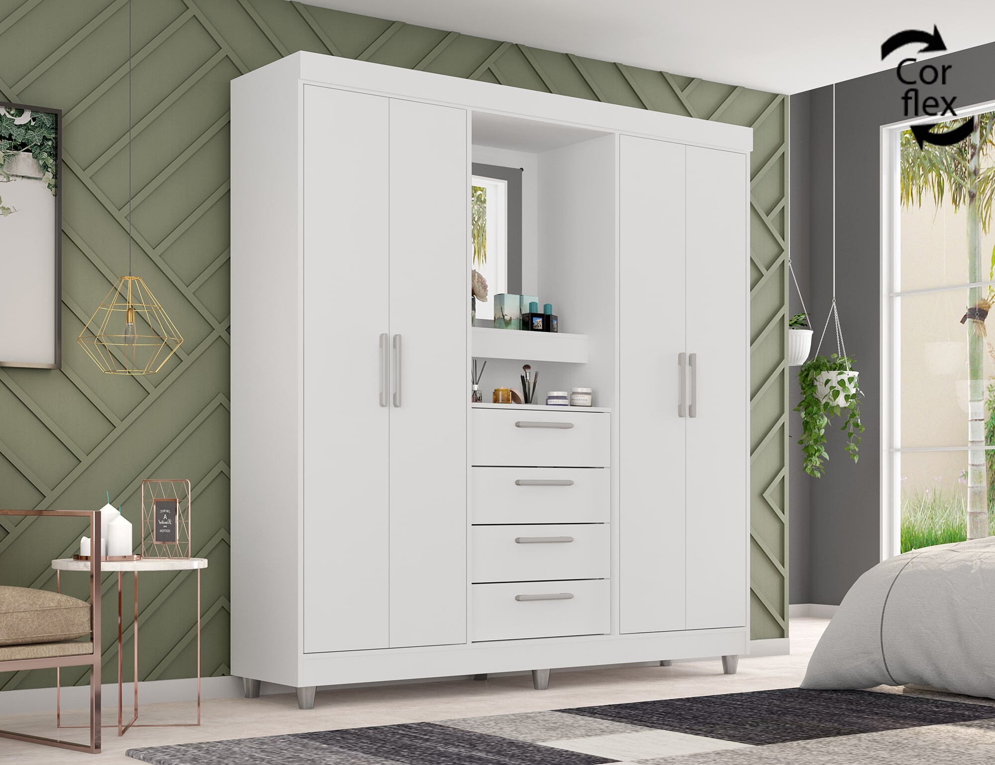 Guarda-Roupa Araplac 2218 - detalhe 1