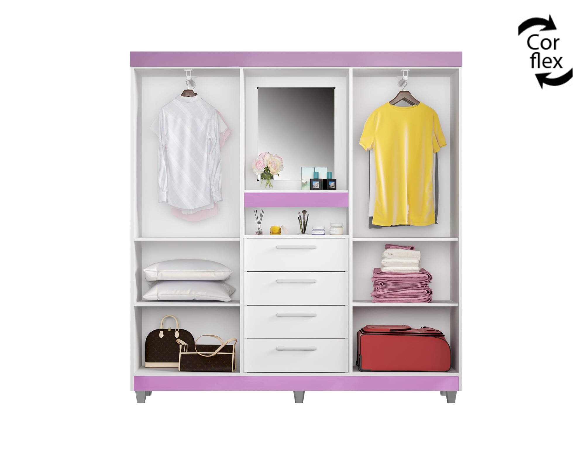 Guarda-Roupa Araplac 2218 - detalhe 4